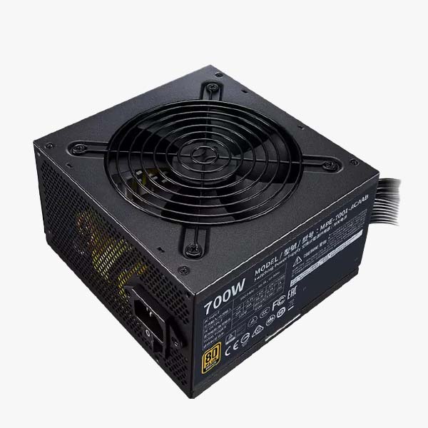 منبع تغذیه 700 وات کولر مستر MWE 700 BRONZE V2